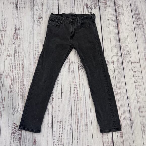 Levi’s 521 Slim Taper Jeans W31 L32 Gray Stretch Discontinued Rare Taper - Picture 1 of 7